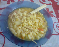 Sopa de carne com legumes da Di