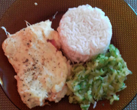 Escondidinho de frango com batata doce fit