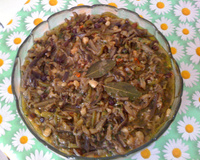 Escabeche de berinjela Leda Maria