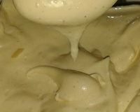Maionese temperada de lanchonete