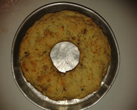 Muffin de queijo e bacon