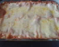 Lasanha de molho vermelho