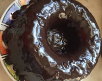 Cobertura de chocolate para bolo - com leite condensado e sem creme de leite