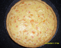 Quiche delicioso de queijo