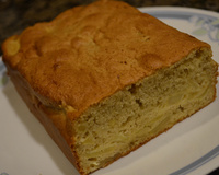 Bolo de maçã com canela