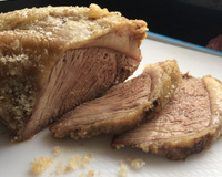 Picanha no sal grosso de forno