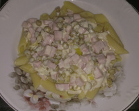 Penne parisiense com medalhão de filé mignon