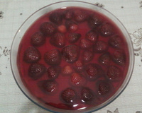 Doce simples de morango