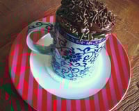 Bolo de caneca de forno