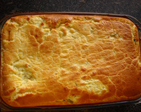 Torta de ricota com azeitona