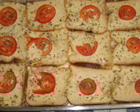 Lanche de pão de forma da Nane