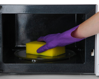 Desinfetar as esponjas no micro-ondas: por que não fazer isso?