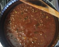 Carne moída ao molho