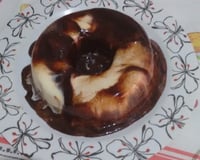 Sorvete pudim cremoso