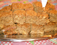 Bolo de Maçã Integral com Aveia e Passas