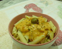 Macarrão com molho de queijo