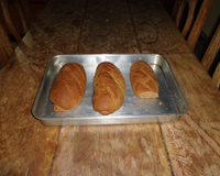 Pão integral com farinha integral, linhaça e aveia