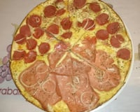 Pizza rápida de liquidificador