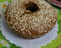 Bolo integral de banana