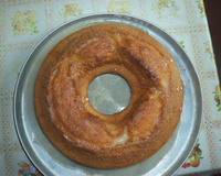 Bolo de leite de coco de liquidificador