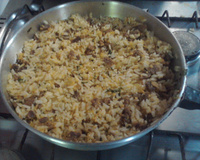 Farofa de arroz