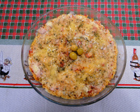 Risoto fácil de pizza