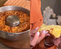 Biscoitão de polvilho da Eliana: "Ele fica supercrocante por fora e macio por dentro. Muito fácil de fazer!"