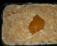 Pavê de pêssego fácil