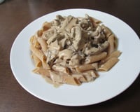 Macarrão com molho funghi secci