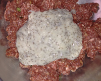 Almôndega ao molho de biomassa da Leila