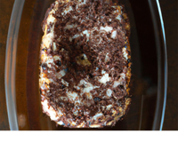 Panetone na travessa