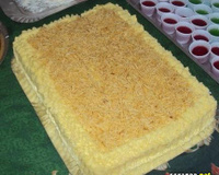 Bolo salgado com pão de forma