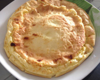 Crepioca (sabor pão de queijo)