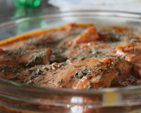 Filé de merluza ao molho rosé