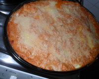 Lasanha com Creme de leite.