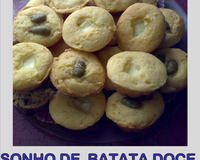 Sonhos de batata doce do Lúcio Cezar