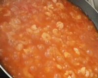 Camarão com requeijão