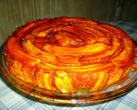 Torta preguiçosa de banana