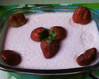 Pudim gelado de Maria-mole da Emeliza