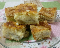 Bolo farofa de banana