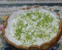 Torta de limão com chocolate branco