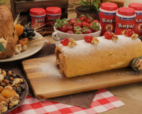 Rocambole prático de doce de leite