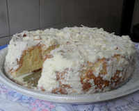 Bolo gelado toalha felpuda