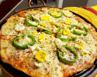 Massa pizza para poucas pessoas