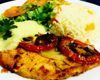 Filé de Saint Peter ao forno rápido