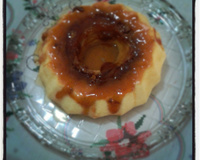 Pudim de micro-ondas