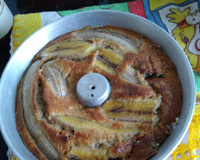 Bolo de banana com farinha de rosca