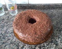 Bolo gelado de chocolate