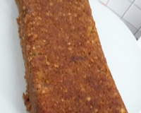 Bolo integral com iogurte e banana