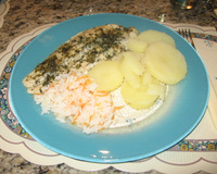 Linguado ao forno com ervas finas